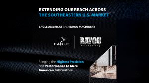 Eagle Americas Corp. partners with Bayou Machinery - graphic for press release