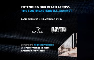 Eagle Americas Corp. partners with Bayou Machinery - graphic for press release