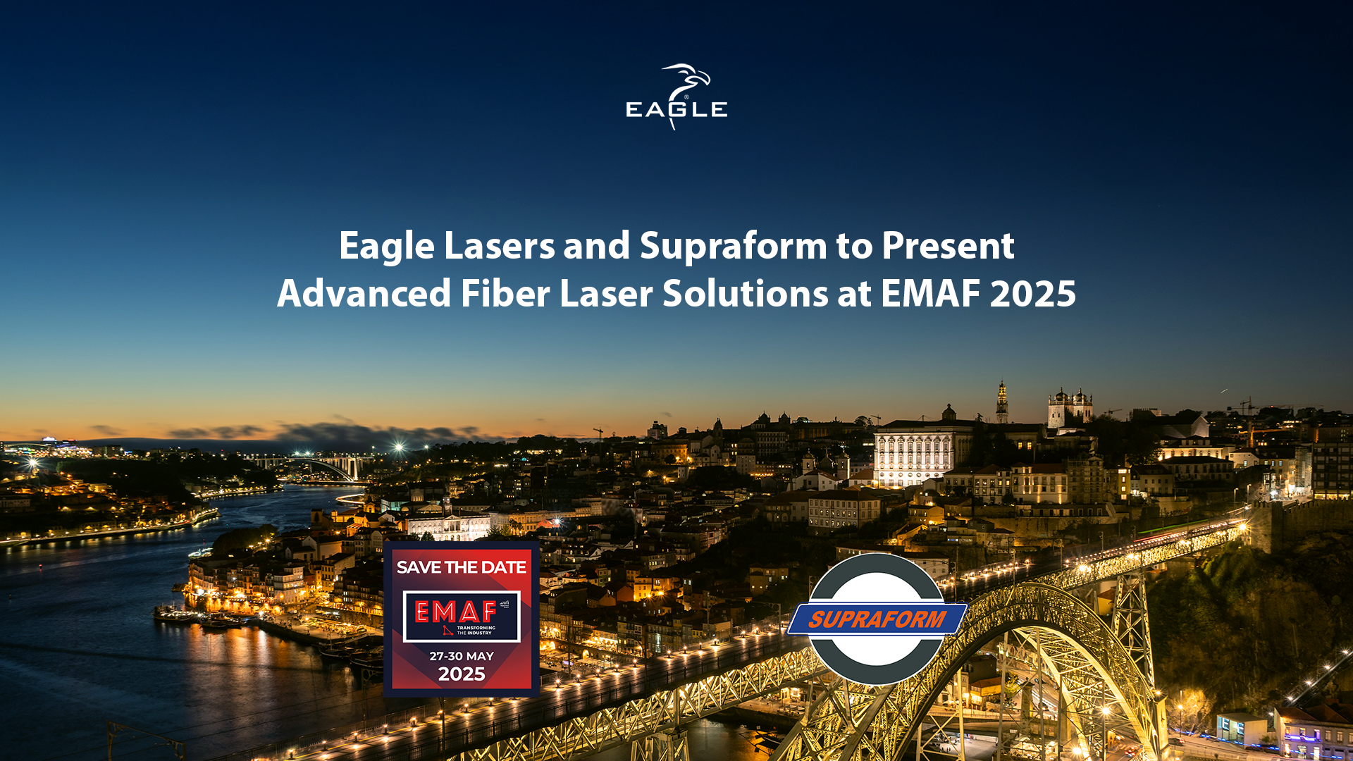 Eagle Lasers i Supraform zaprezentują zaawansowane rozwiązania Fiber podczas targów EMAF 2025