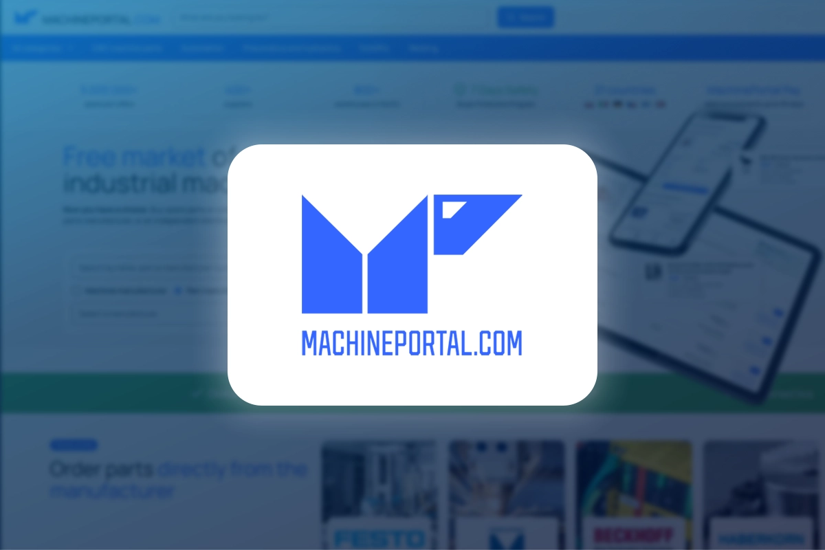 Machine Portal Logo and Web Address