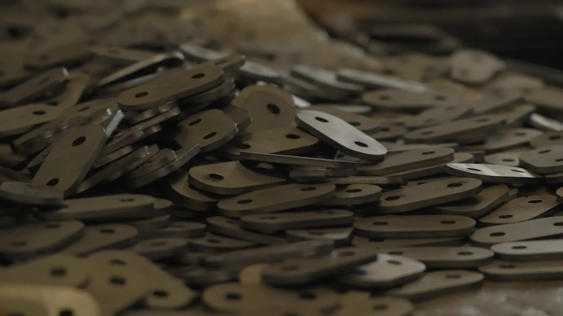 Photo of mixed parts laser cut